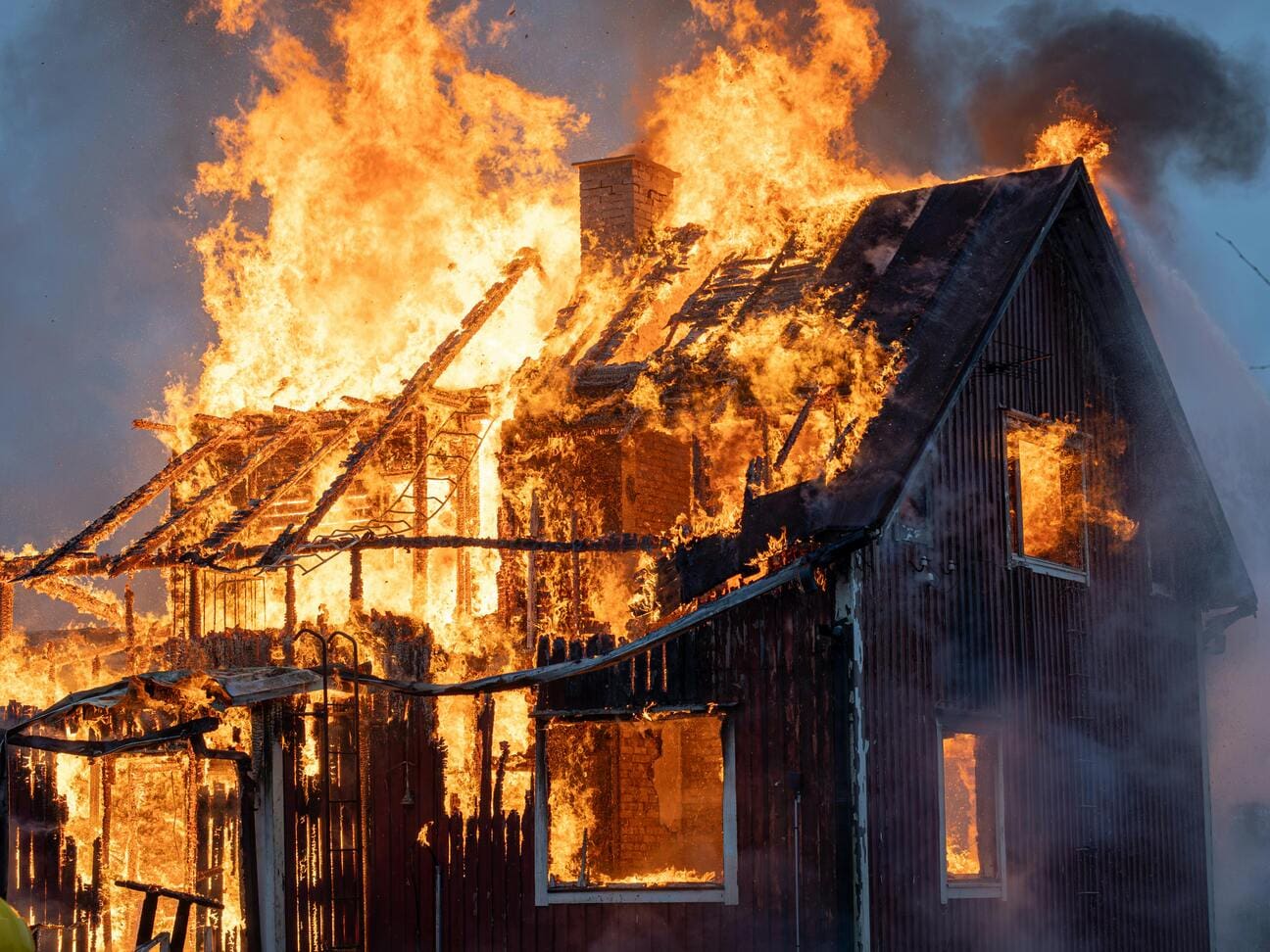 burning smell in house